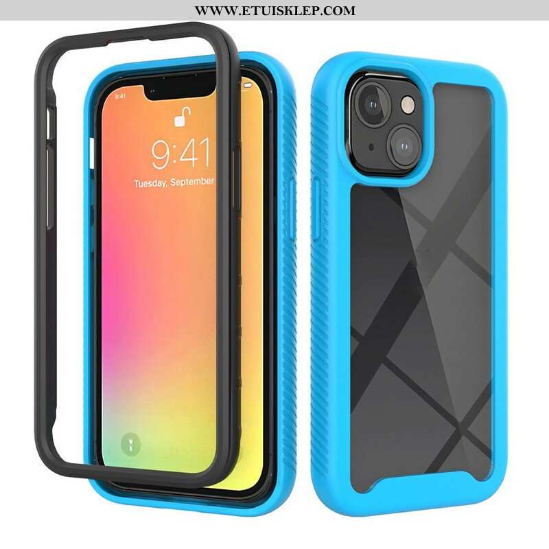 Etui do iPhone 13 Mini Hybrydowe Silikonowe Krawędzie